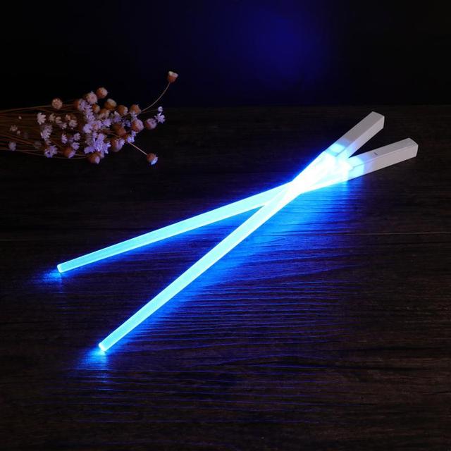 1 Pair LED Lightsaber Chopstick