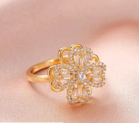 Four Leaf Clover Ring