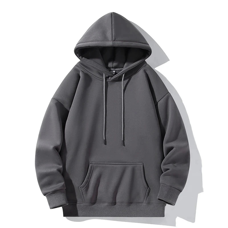 6 Color Autumn Hoodies Men Fashion Hooded Sweatshirt Men Streetwear Hip Hop Loose Pullover Hoodie Mens Pocket Hoody M-3XL