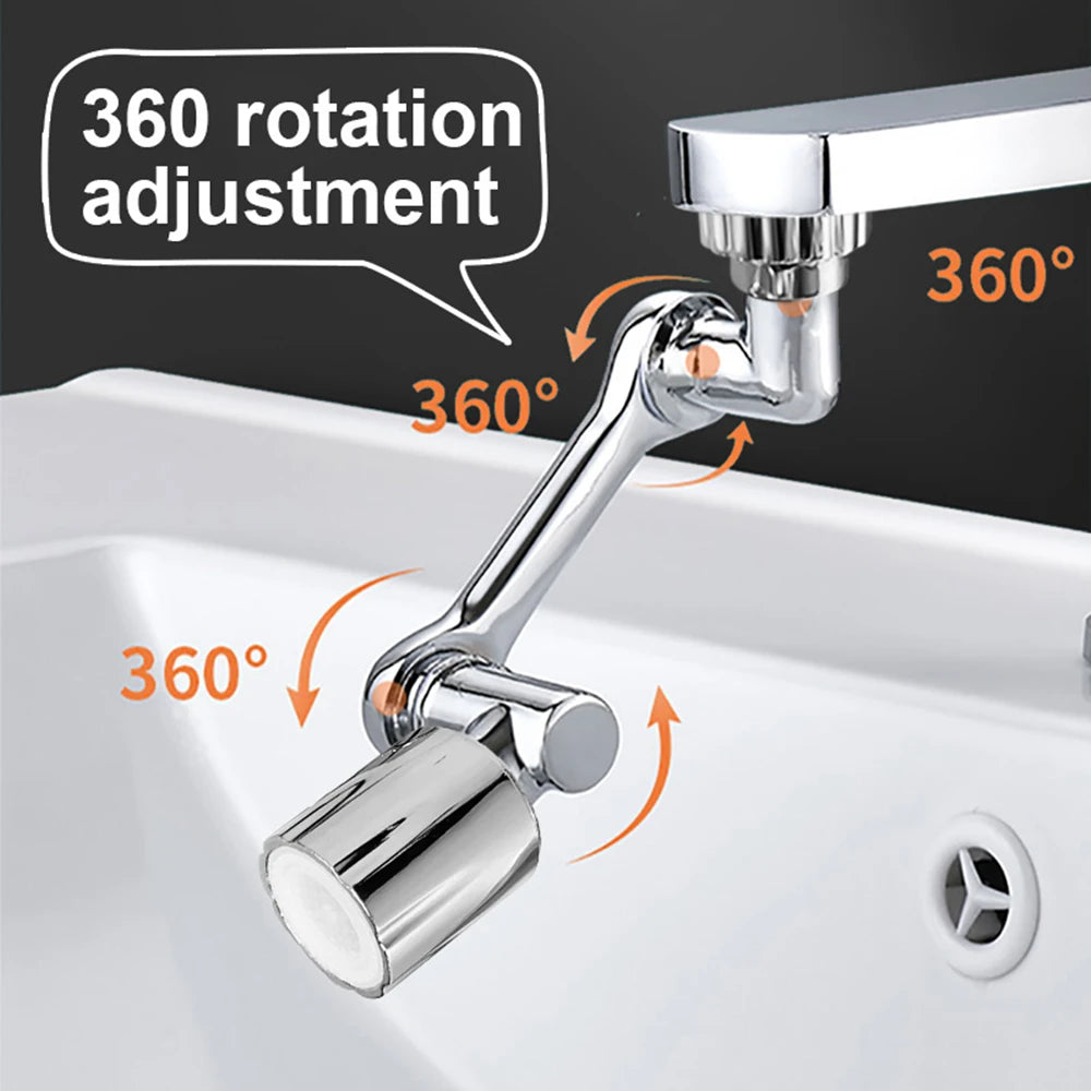 Universal 1080 °Swivel Robotic Arm Faucet