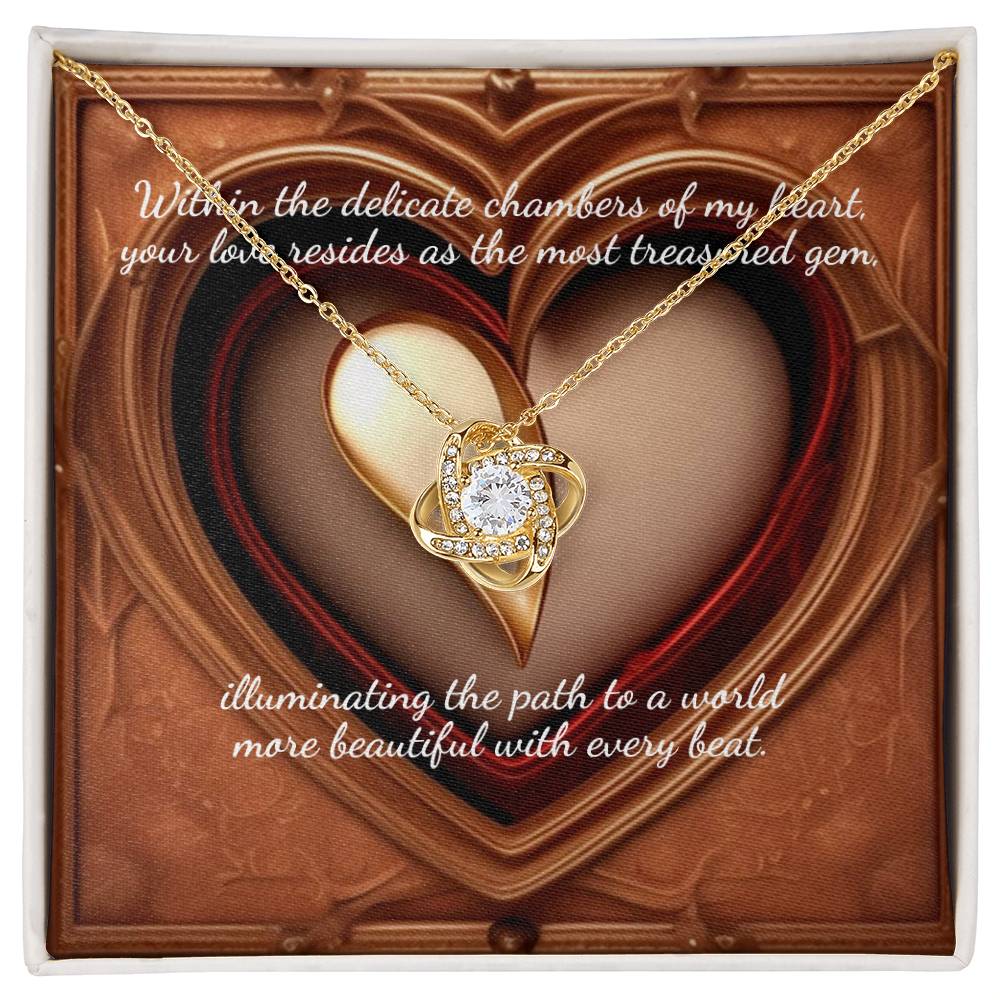 Eternal Gem of Love Necklace