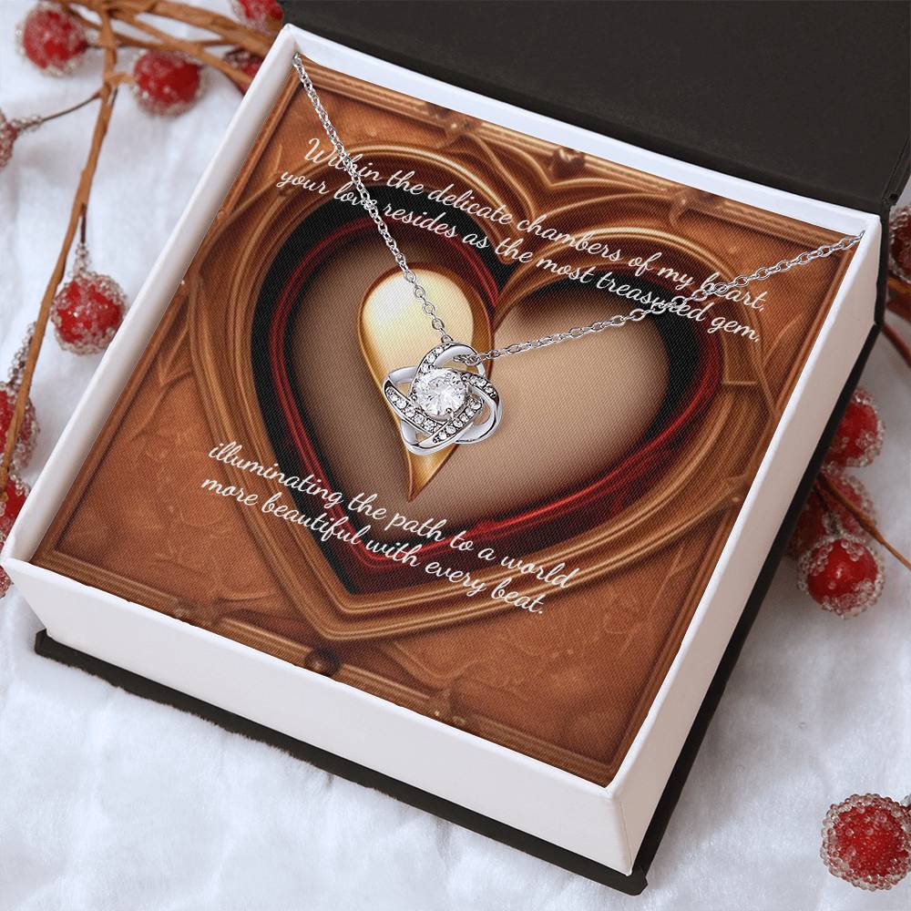 Eternal Gem of Love Necklace