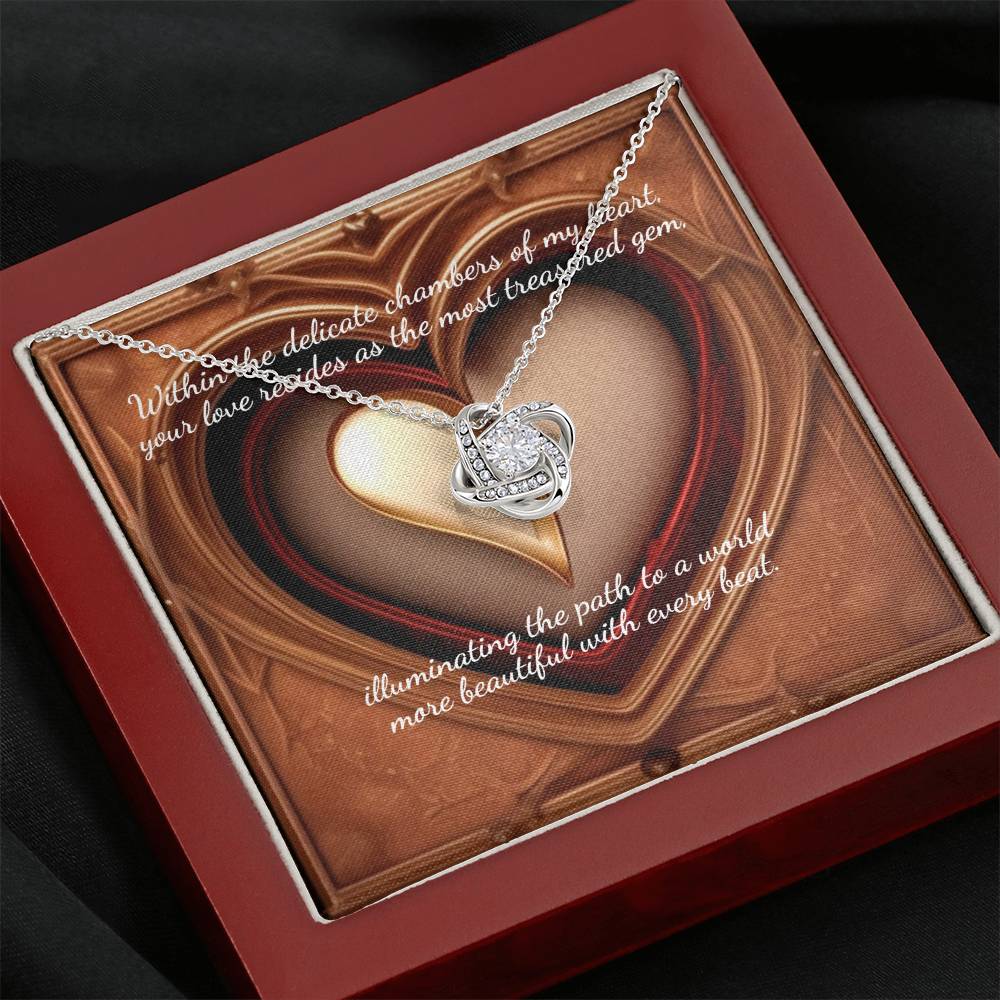 Eternal Gem of Love Necklace