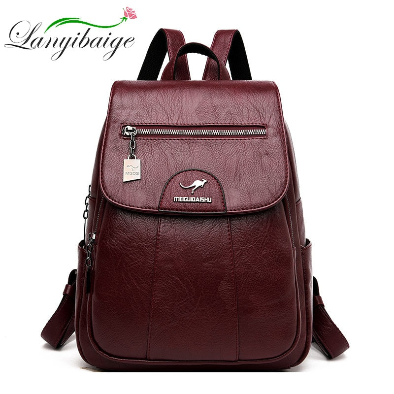 Leather Backpack