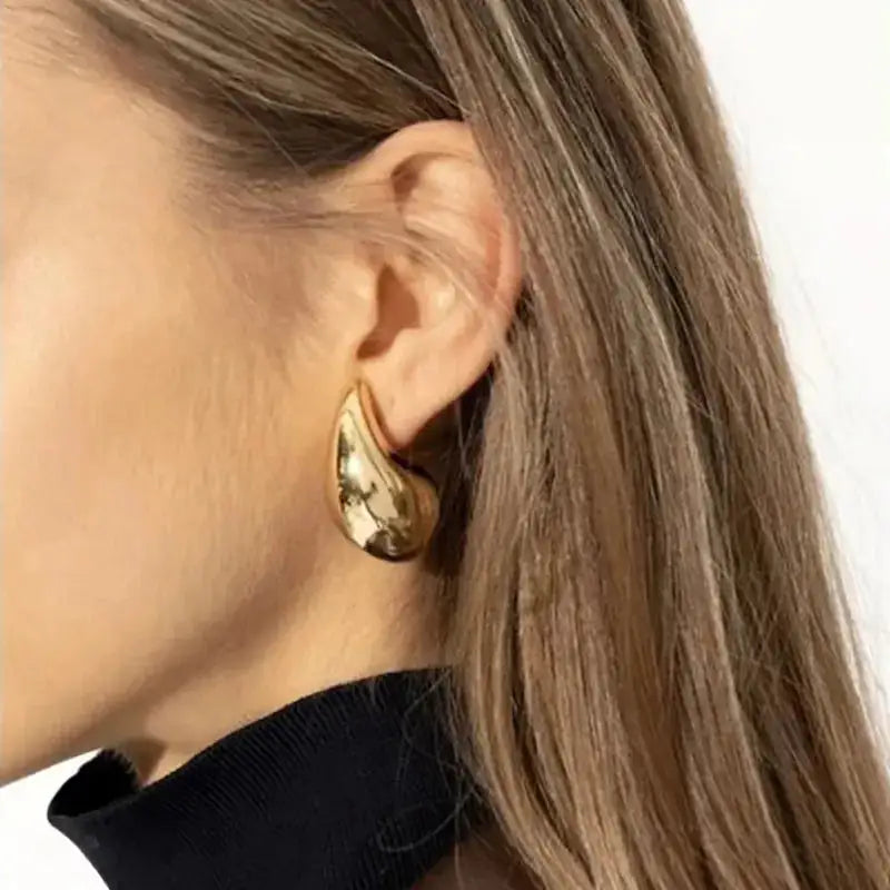 Dome Drop Earrings