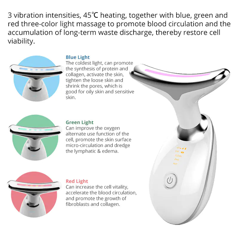 Microcurrent Face and Neck Massager