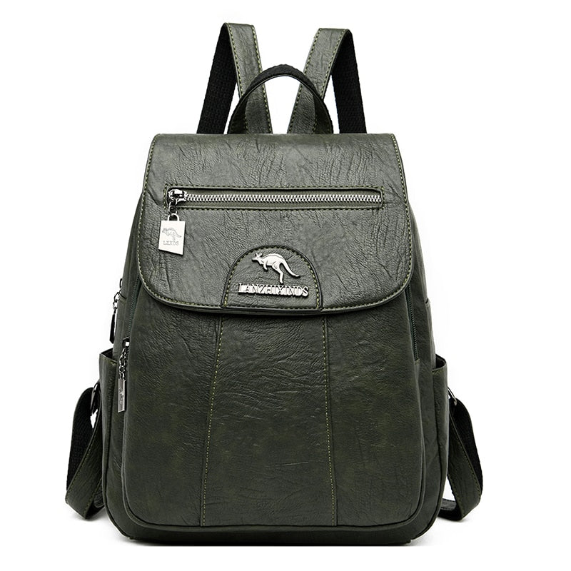 Leather Backpack